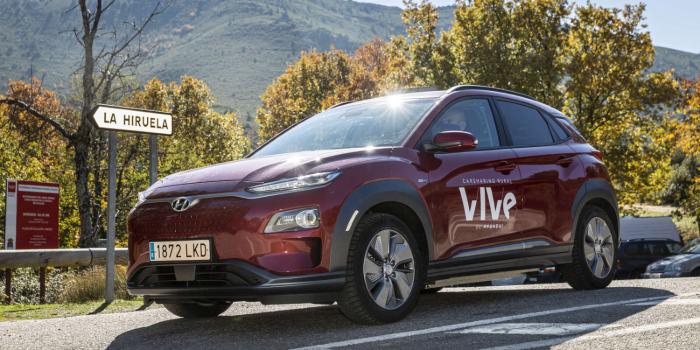 Hyundai Spanien Carsharing auf dem Land VIVe
