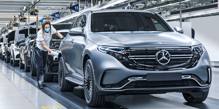 Daimler mercedes benz eqc produktion production min