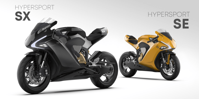 Damon motorcycles hypersport se hypersport sx min