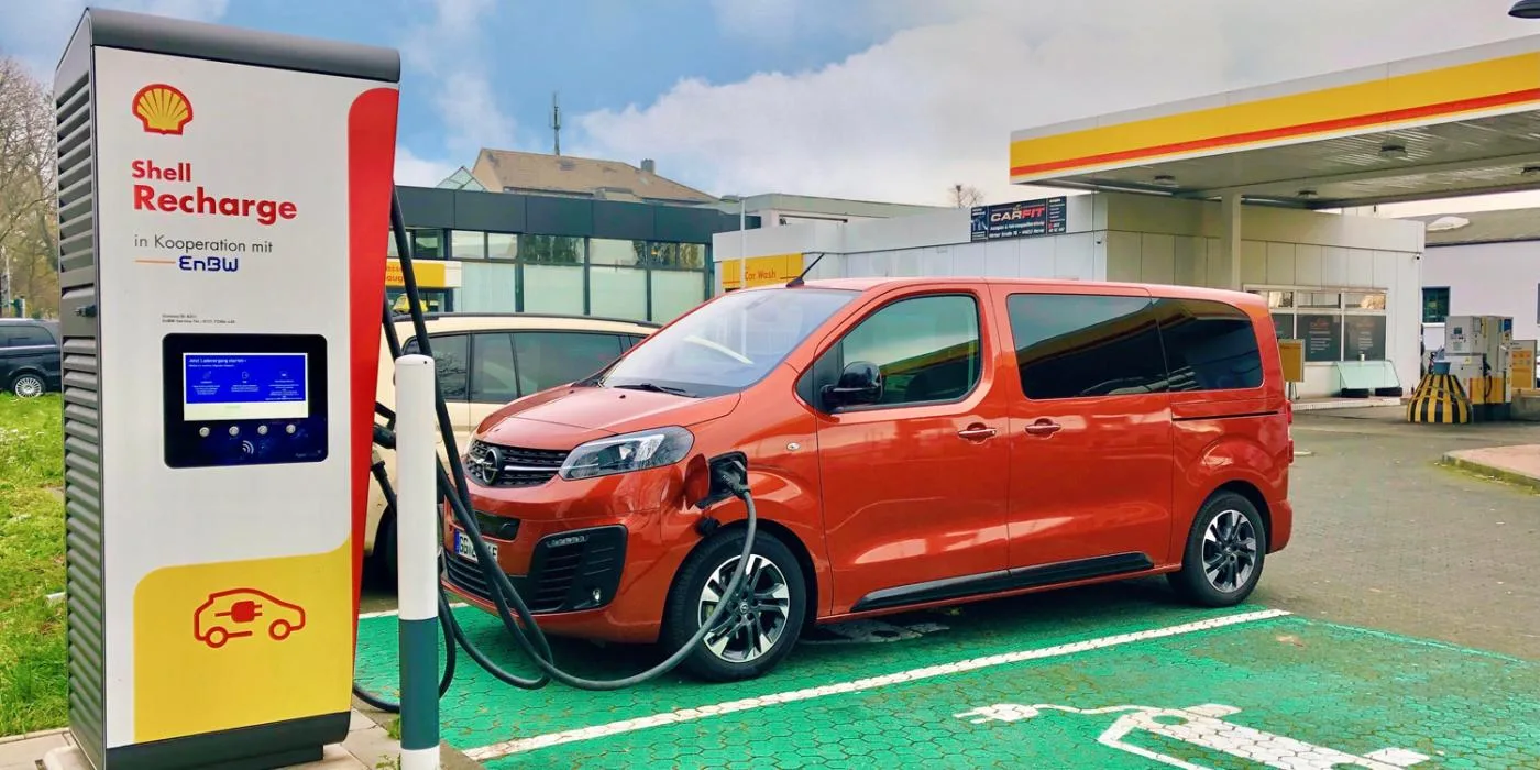 Opel Zafira e Life ShellRecharge