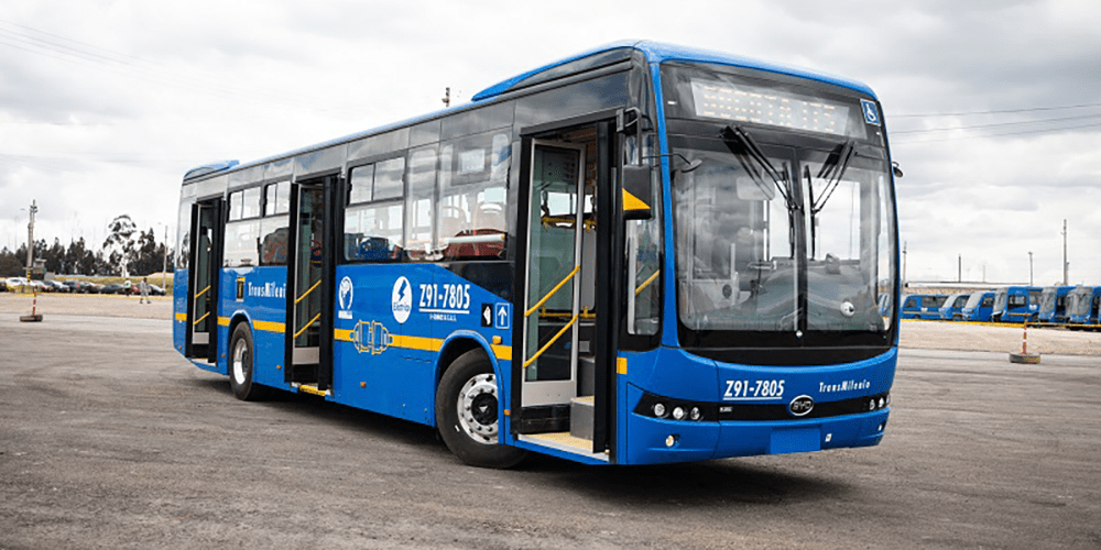 Byd elektrobus electric bus kolumbien columbia min