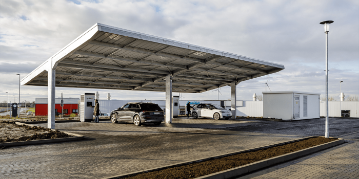 Evb beckum ladepark ladestation charging station min