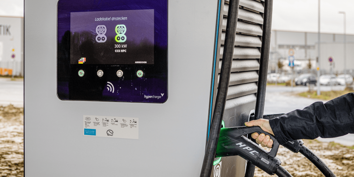 Evb beckum ladepark ladestation charging station dc hpc ccs min