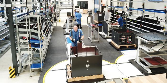 Kion battery systems produktion