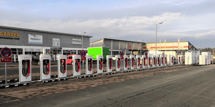 Tesla supercharger oberhonnefeld min