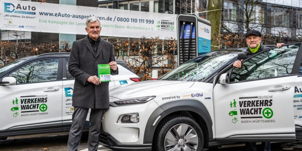 BadenWuerttemberg Verkehrswacht Kampagne eAuto ausprobieren