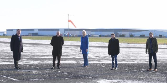 Coventry Grossbritannien Gigafactory Flughafen