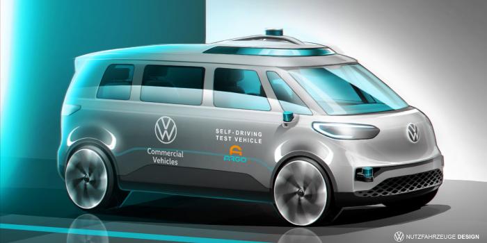 ID.Buzz Volkwagen autonom