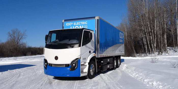 Lion electric lion8 e lkw electric truck min