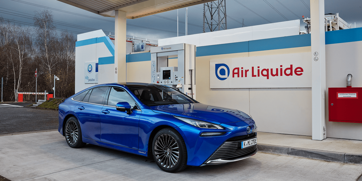 toyota mirai h2 tankstelle hydrogen fuelling station air liquide 2021 08 min toyota mirai h2 tankstelle hydrogen fuelling station air liquide 2021 08 min