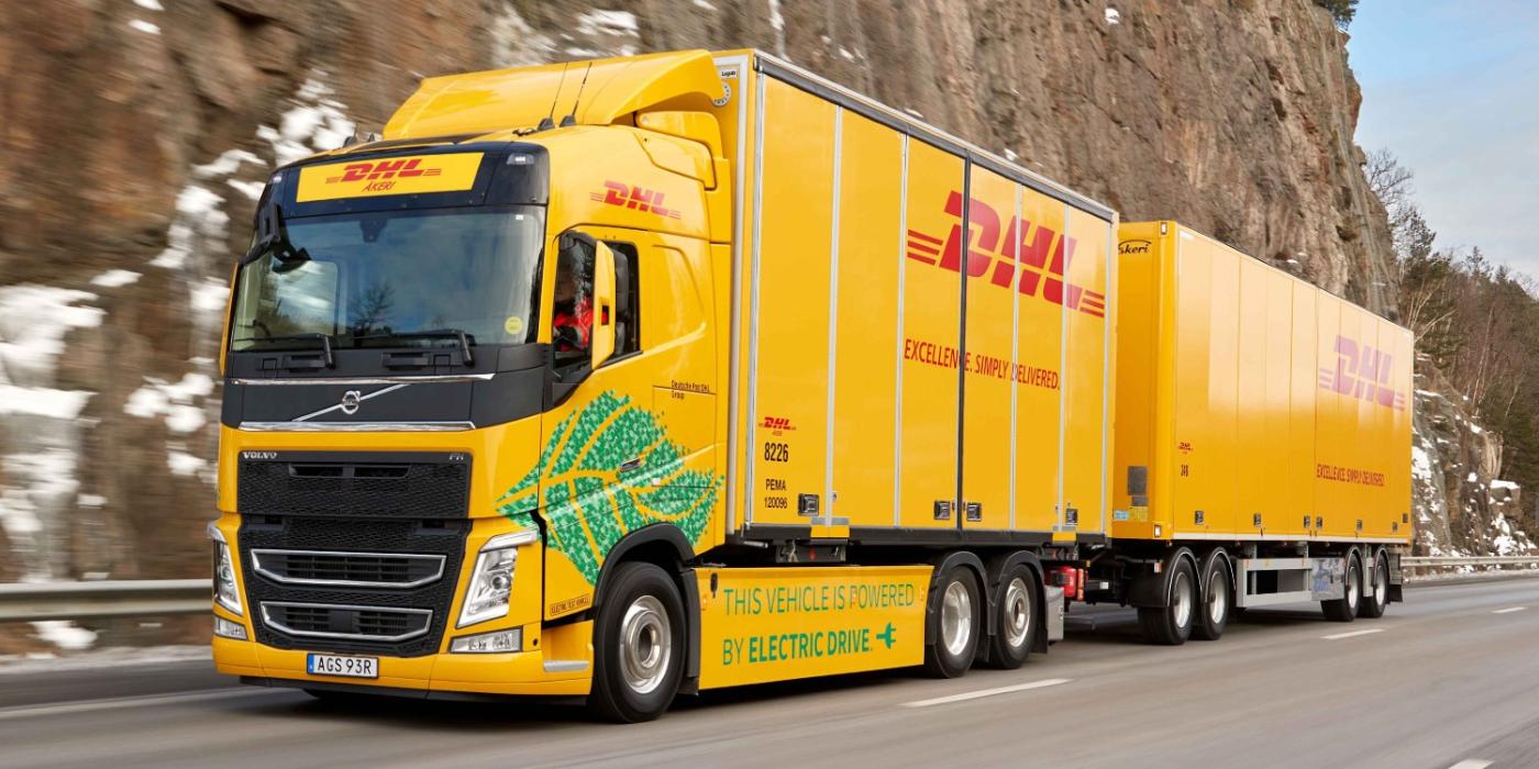 Volvo trucks fh dhl