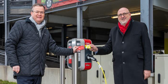 ÖBB SMATRICS Ladestation