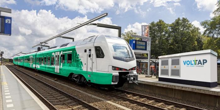 Batteriezug voltap schnellladestation