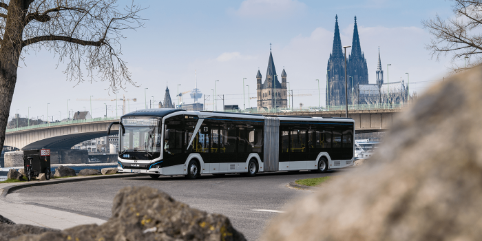 Man lions city elektrobus electric bus koeln cologne kvb min