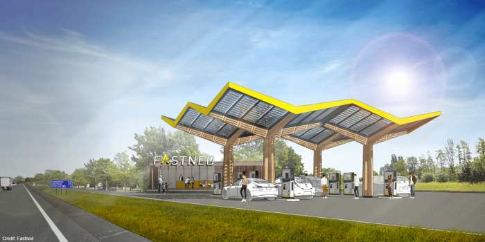 Fastned ladestation charging station min