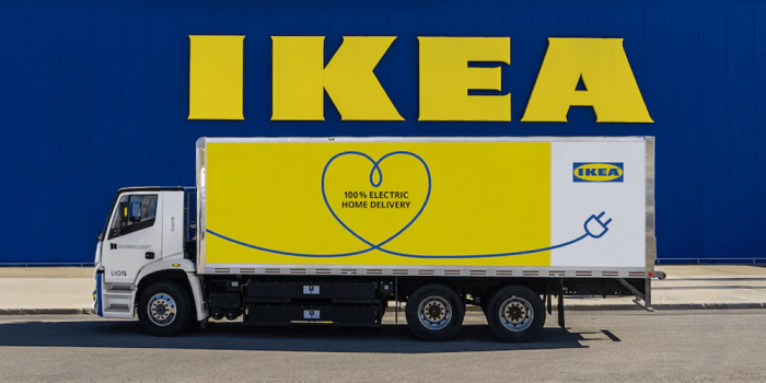 Lion electric e lkw electric truck ikea canada kanada min