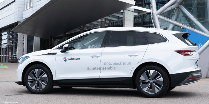 Skoda enyaq iv swisscom min