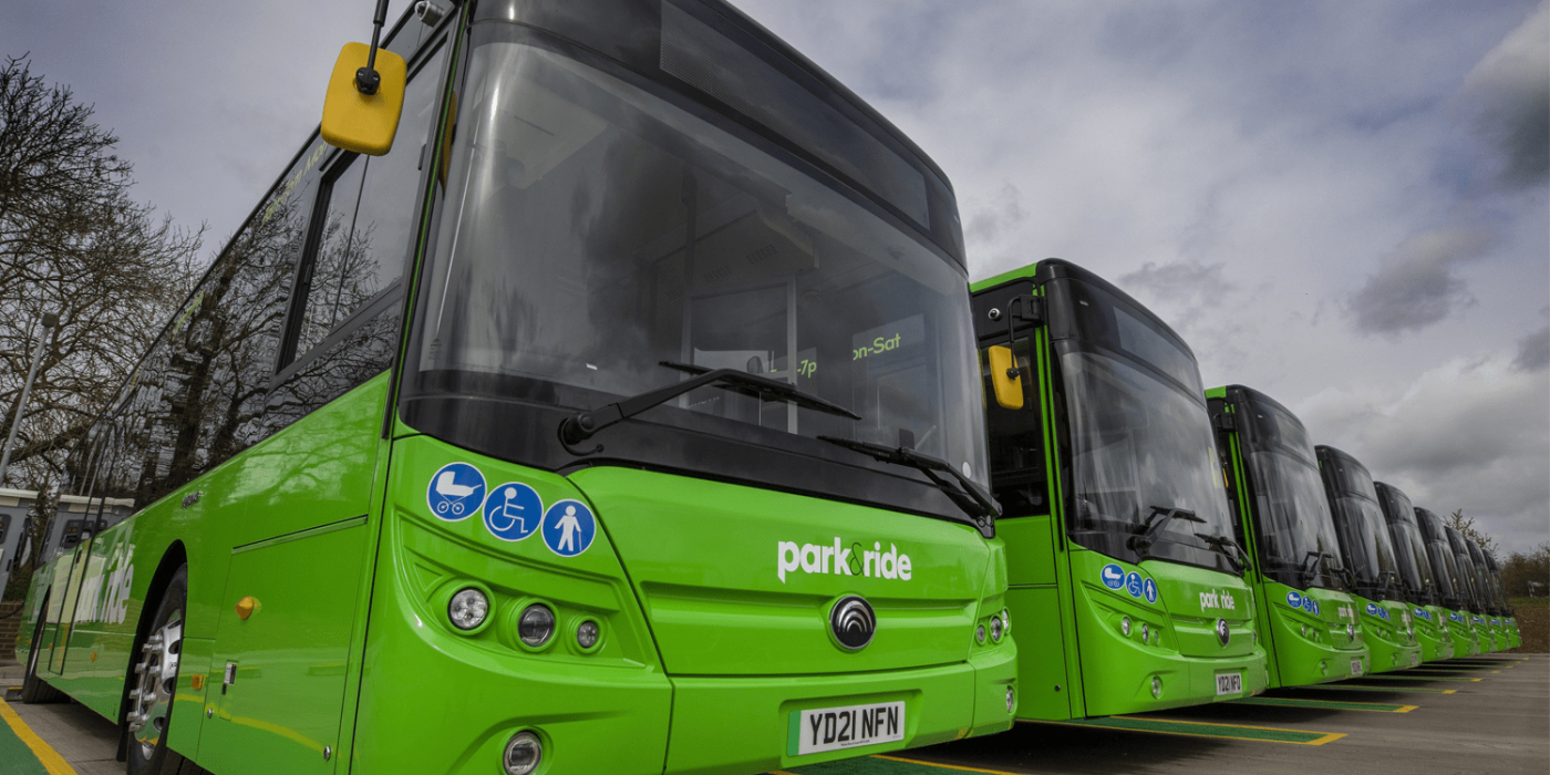 Leicester city council elektrobus electric bus grossbritannien uk min