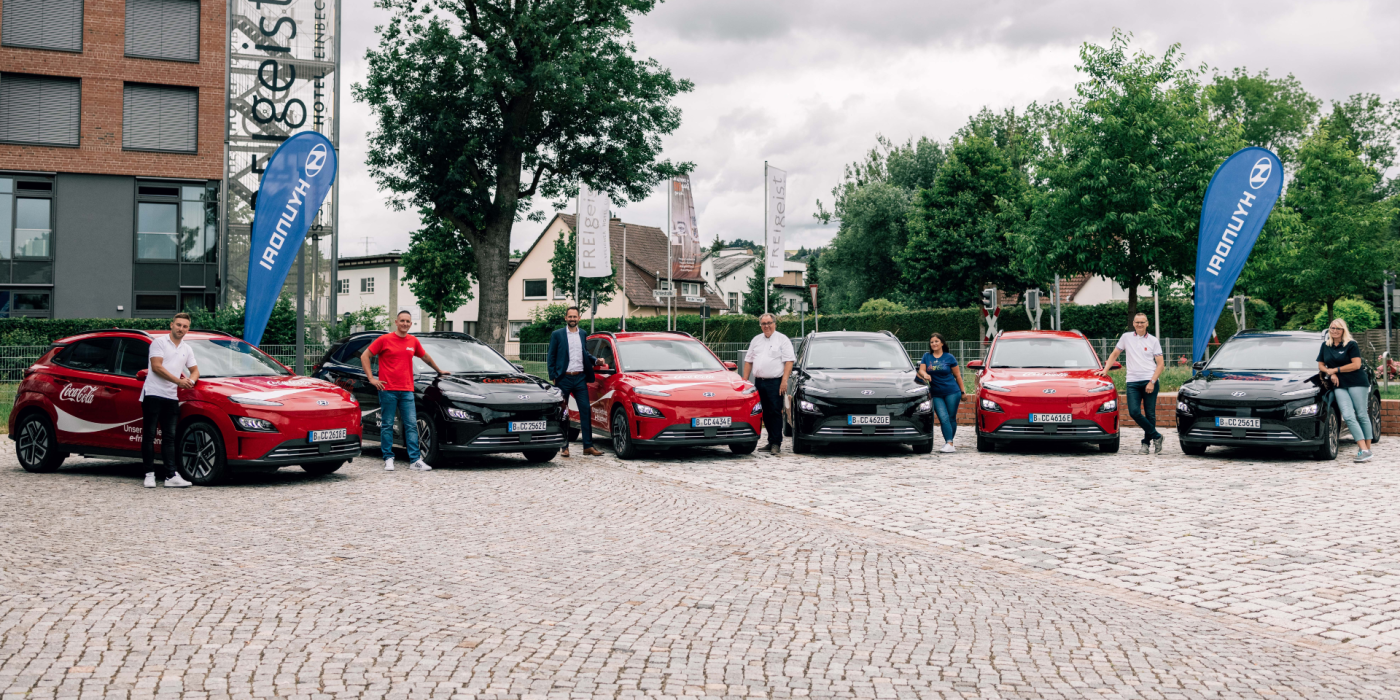 Coca Cola hyundai Kona elektro