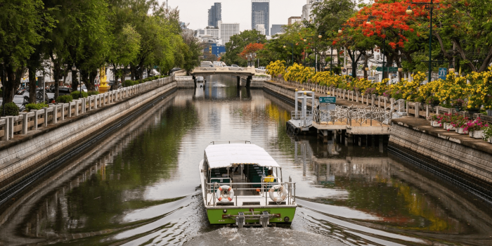 Bangkok elektro faehre elecric ferry torqeedo min