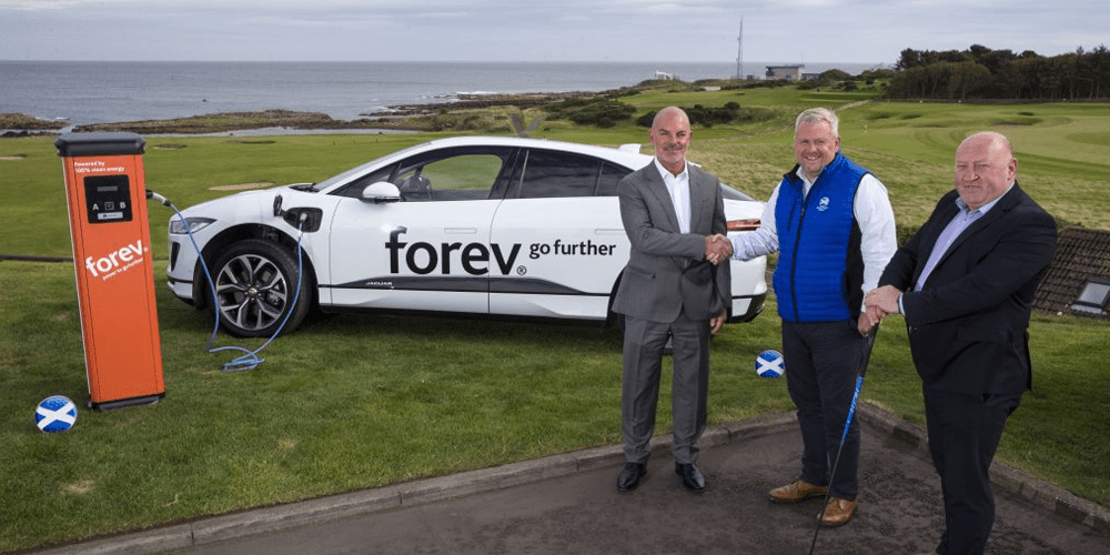 Forev scottish golf ladestation charging station min