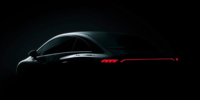 Mercedes eqe teaser