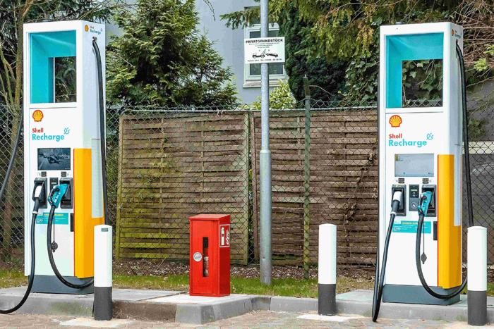 Shell ladestation charging station min e