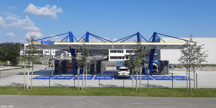 Enbw ladestation charging station woerth min