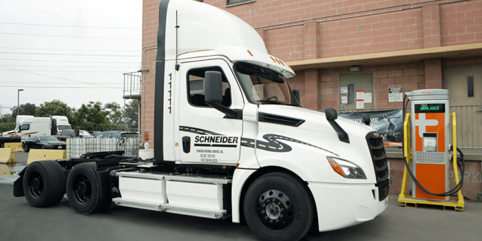 Schneider e lkw electric truck usa min