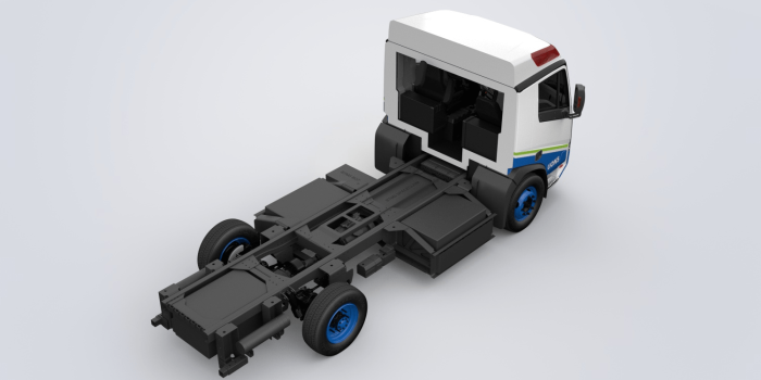 Demers efx all electric lion5 ambulance truck lion electric min