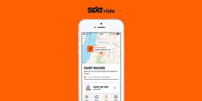 Sixt ride min