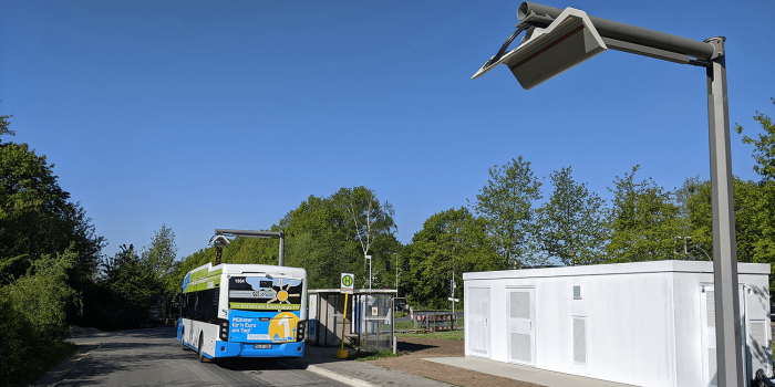 SBRS ladestation charging station elektrobus electric bus min
