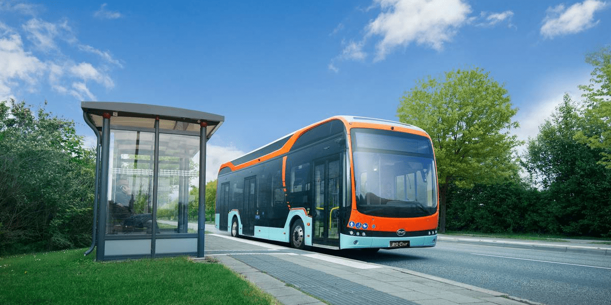 Byd elektrobus electric bus barcelona spanien spain min
