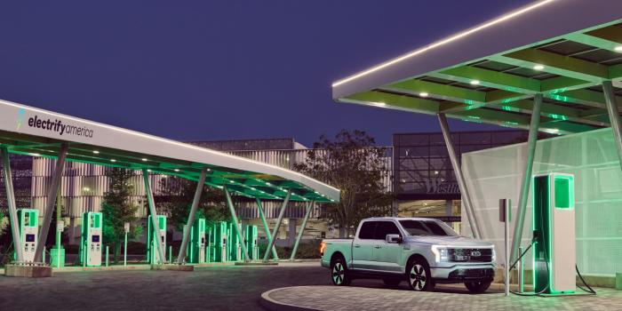 Electrify america santa clara ford f lightning