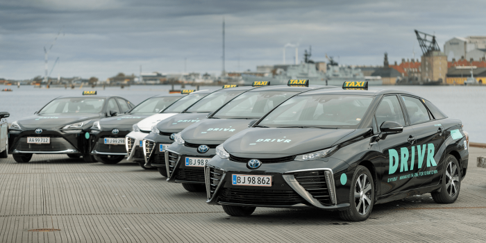 Toyota mirai drivr kopenhagen copenhagen taxi min