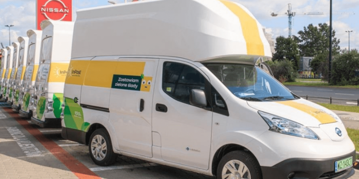 Voltia nissan e nv inpost polen poland min