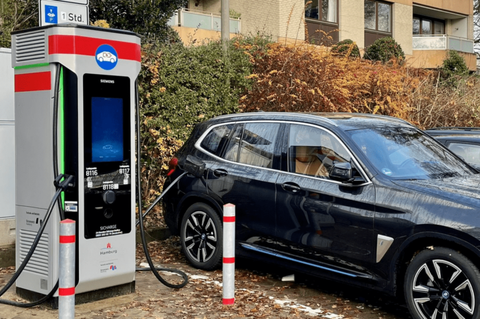 Hamburg ladestation charging station siemens min e