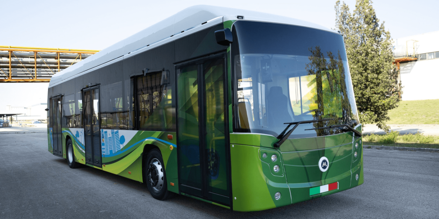 Industria italiana autobus citymood 12e elektrobus electric bus italien italy min
