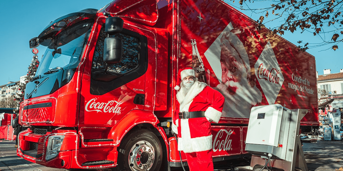 Volvo fl electric coca cola min