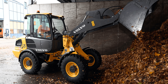 Volvo l electric radlader wheel loader berliner stadtreinigung min