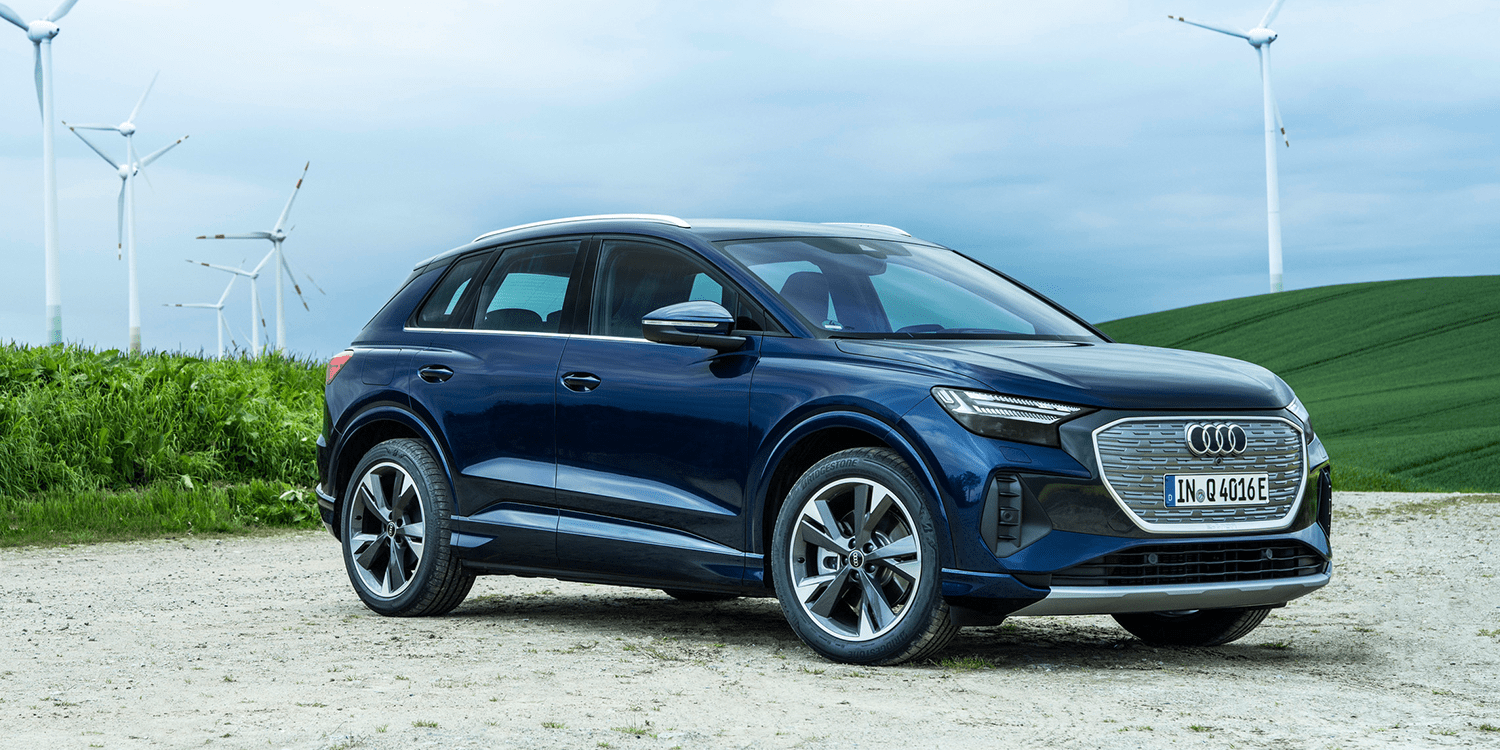 Audi Q4 e tron Progressiver MEB Stromer im Test electrive
