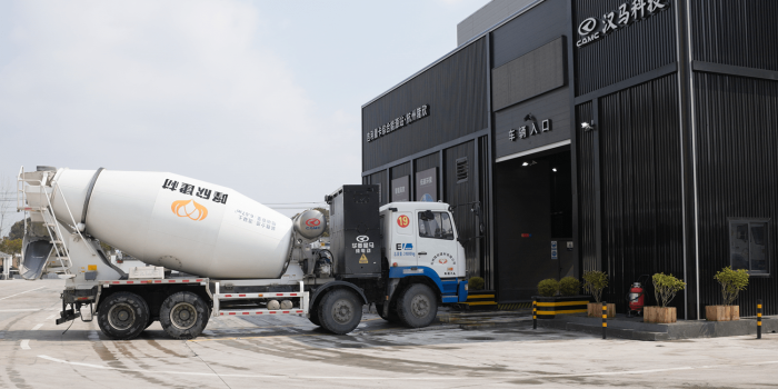 Camc e lkw electric truck geely akku tausch batterxy swap min