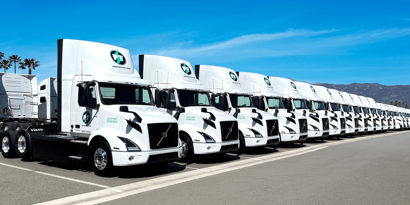 Volvo trucks vnr electric e lkw electric truck usa performance team maersk min