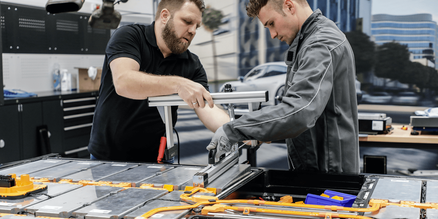Porsche taycan batterie battery min