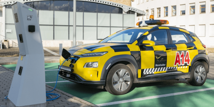 Budapest airport ladestation charging station ungarn hungary min