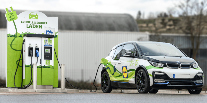 Lidl ladestation charging station min