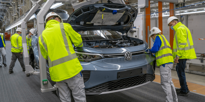 Volkswagen id4 emden produktion production min