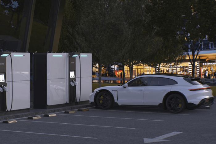 Xcharge ladestation charging station min e