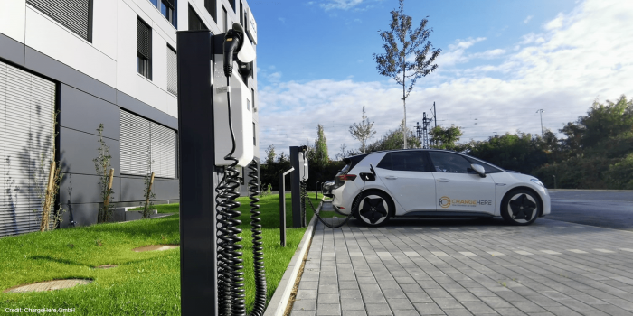 Chargehere ladestation charging station min