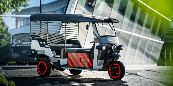 Nunam rikscha rickshaw indien india audi min